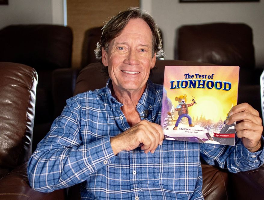 Actor Kevin Sorbo has written "The Test of Lionhood," released Sept. 1, 2023, by Brave Books, to teach children about the "importance of masculinity." (Photo courtesy Brave Books)