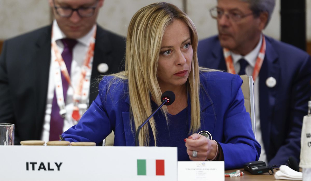 NextImg:Italy’s Meloni meets with China’s Li as Italy’s continued participation in ‘Belt and Road’ in doubt