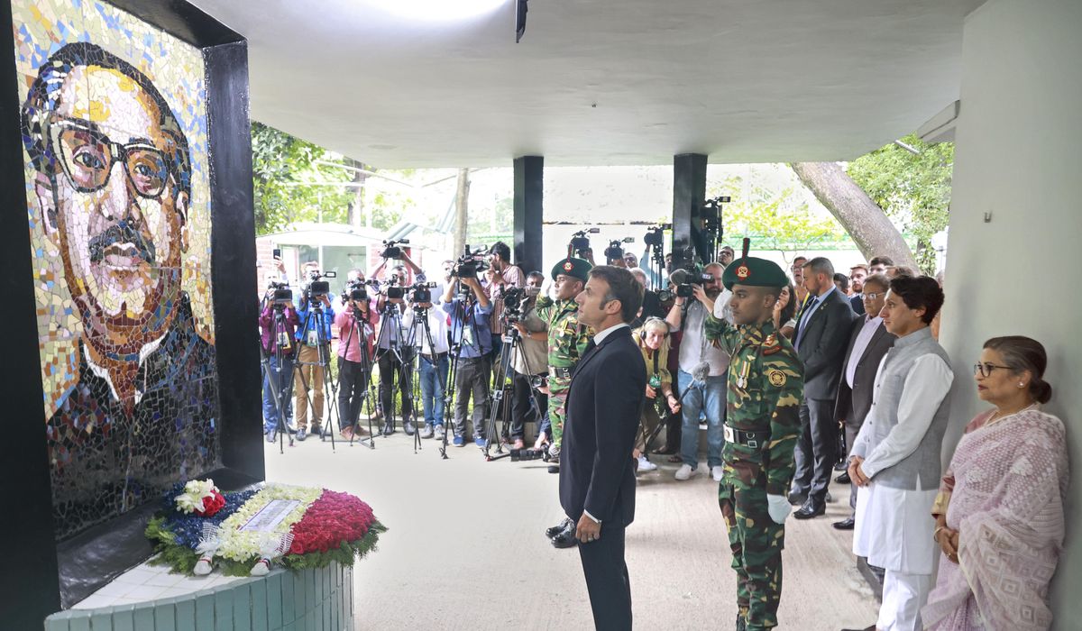 NextImg:France, Bangladesh sign deal to provide loans, satellite technology during Macron’s visit to Dhaka