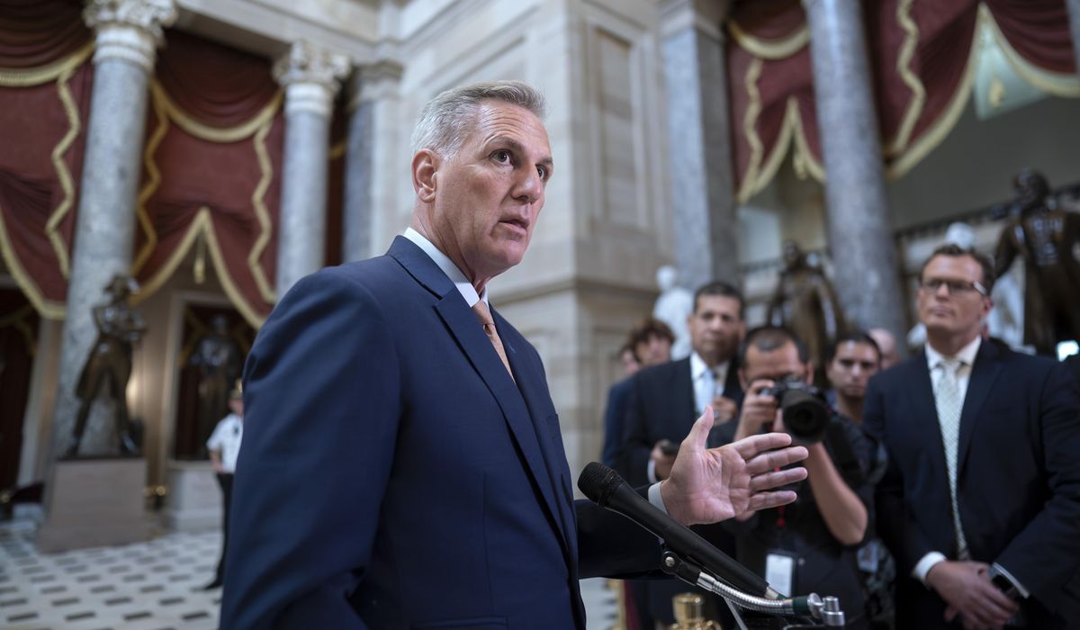 NextImg:‘Logical next step’: McCarthy makes case for Biden impeachment probe in letter to GOP
