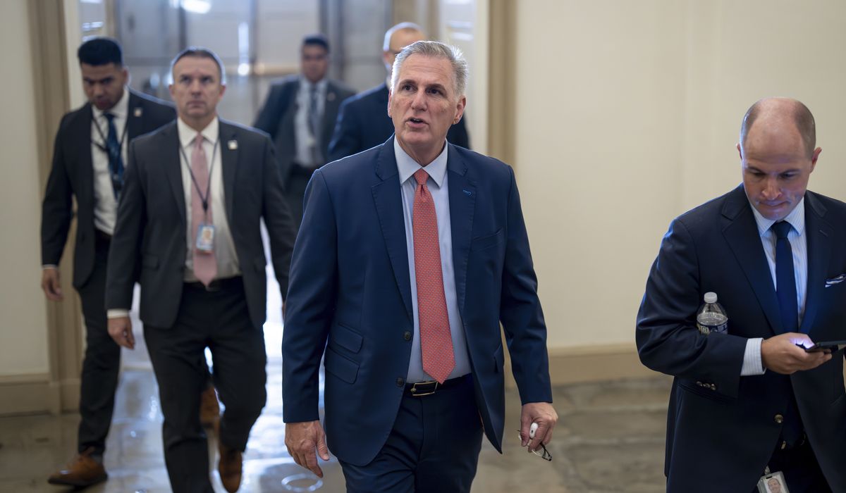 NextImg:McCarthy orders committees to launch impeachment inquiry into President Biden