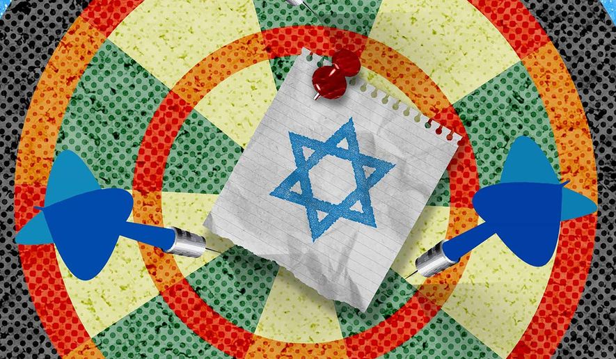 Historic Hatred of the Jewish People Illustration by Greg Groesch/The Washington Times