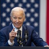 President Joe Biden speaks about the economy at Prince George&#x27;s Community College, Center for the Performing Arts, Thursday, Sept. 14, 2023, in Largo, Md. (AP Photo/Alex Brandon)