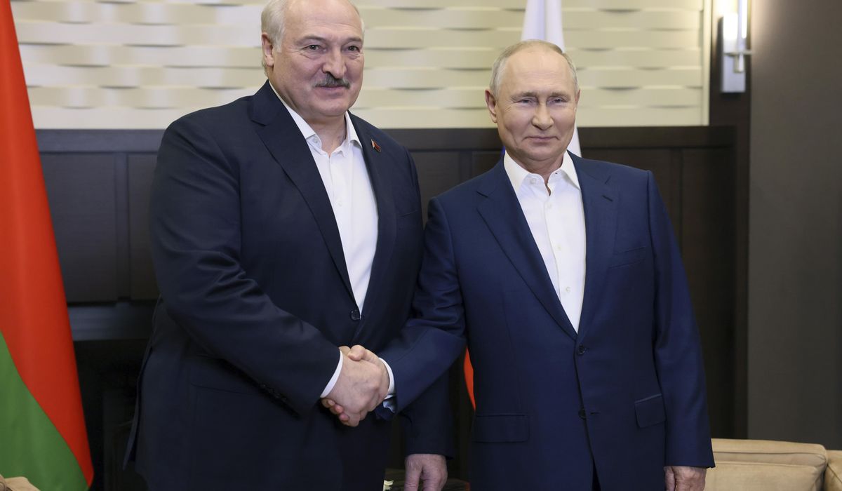 NextImg:Putin meets the leader of Belarus, who suggests joining Russia’s move to boost ties with North Korea