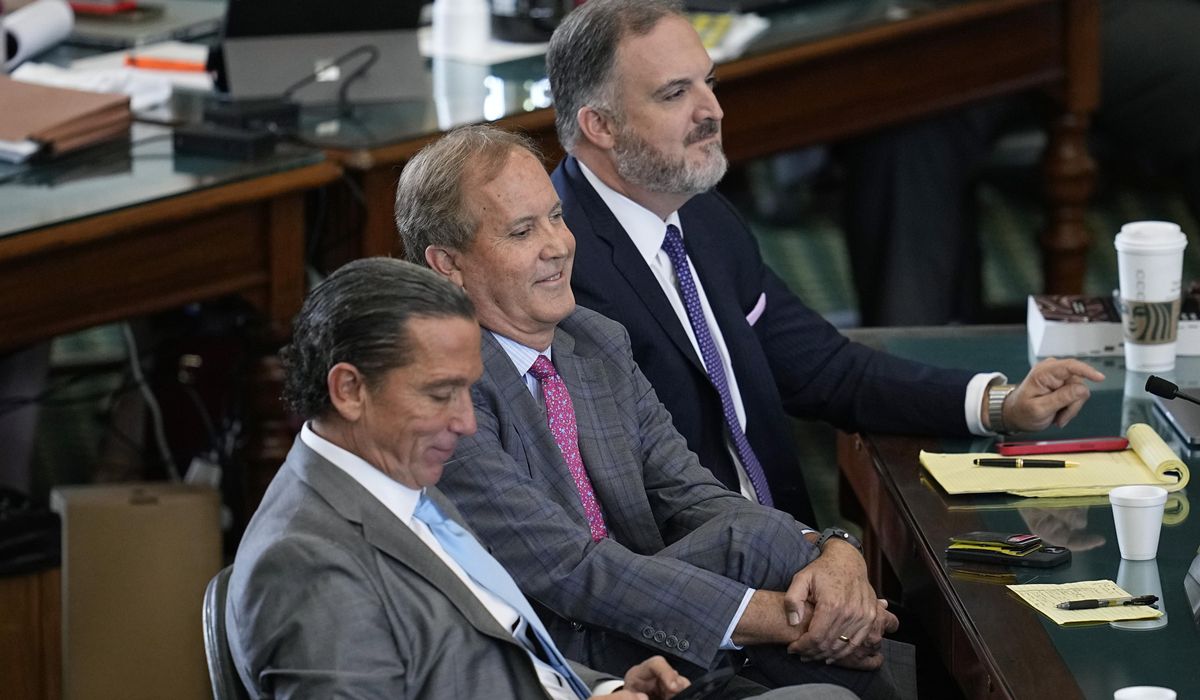 NextImg:Ken Paxton suggests he could knock Sen. John Cornyn from his seat in 2026