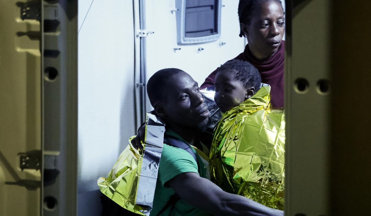 NextImg:EU pledges crackdown on ‘brutal’ migrant smuggling during visit to overwhelmed Italian island