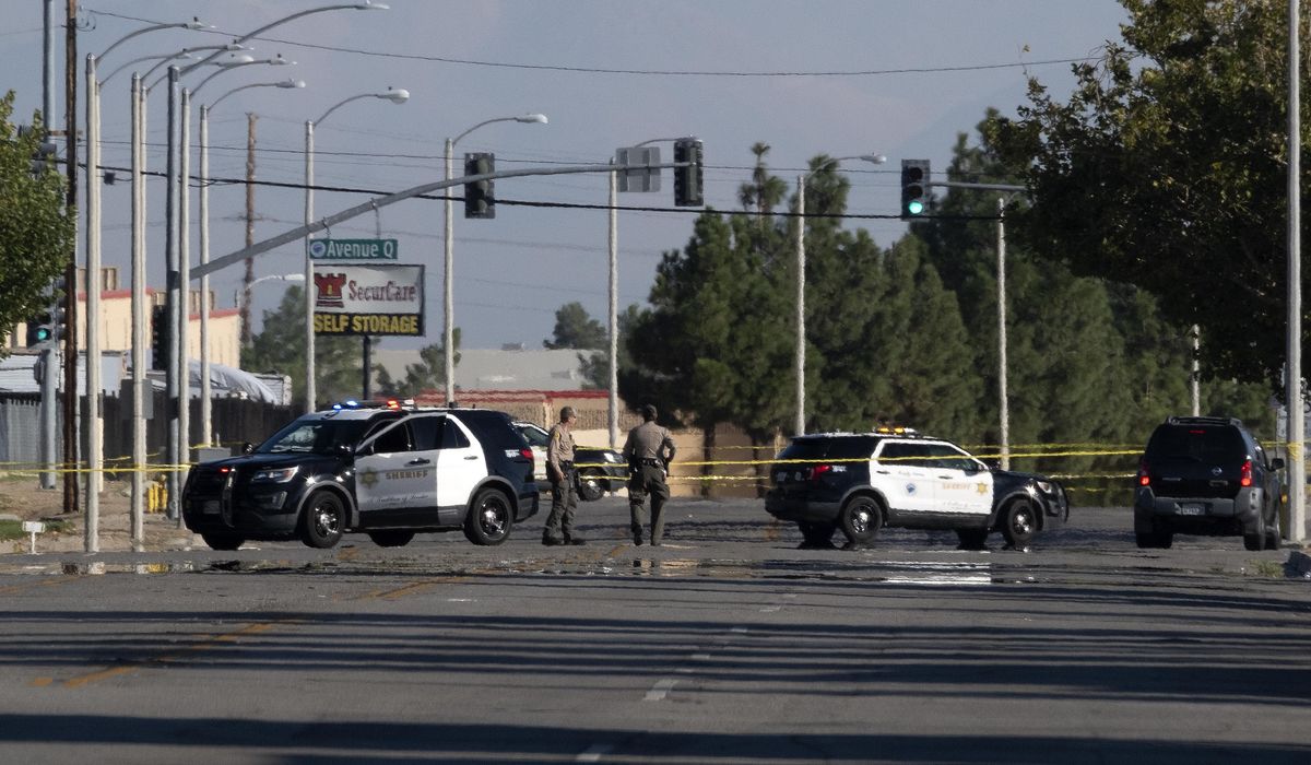 NextImg:A ‘person of interest’ has been detained in the killing of a Los Angeles County sheriff’s deputy