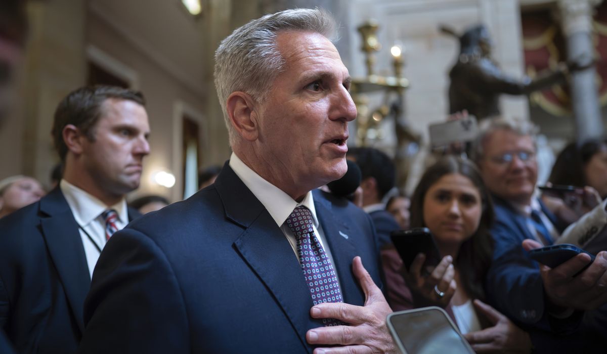 McCarthy pitches plan for stopgap spending measure to keep government open