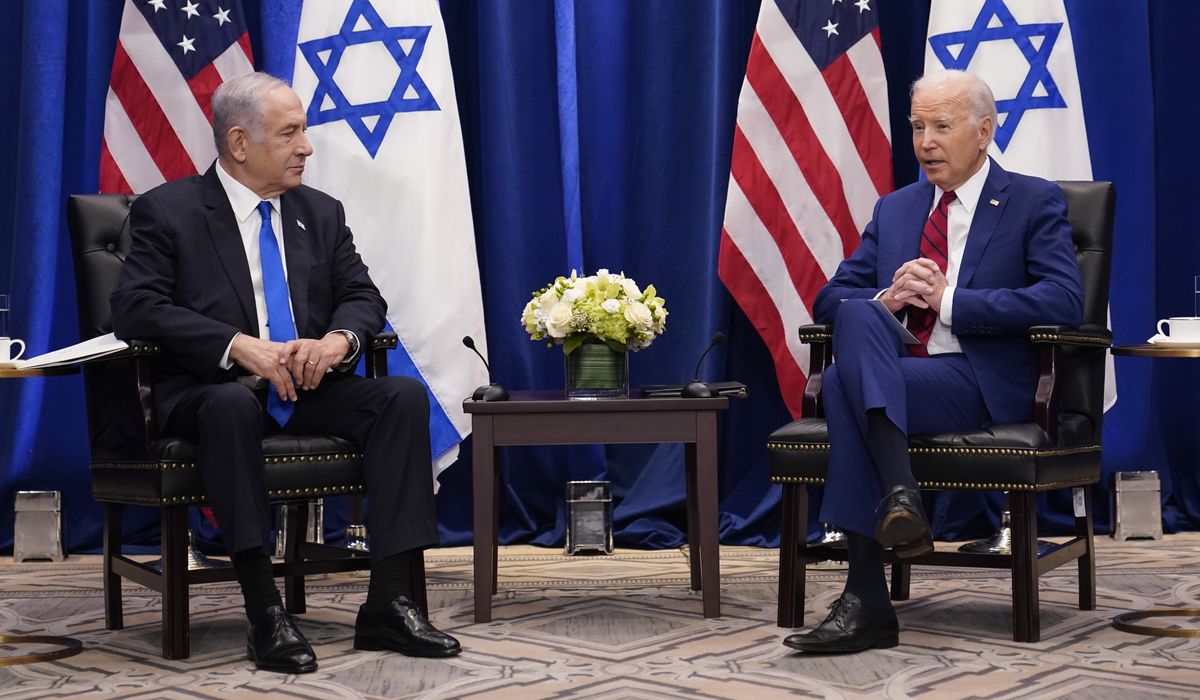 NextImg:Biden, Netanyahu strike cordial tone after months of U.S.-Israeli tensions
