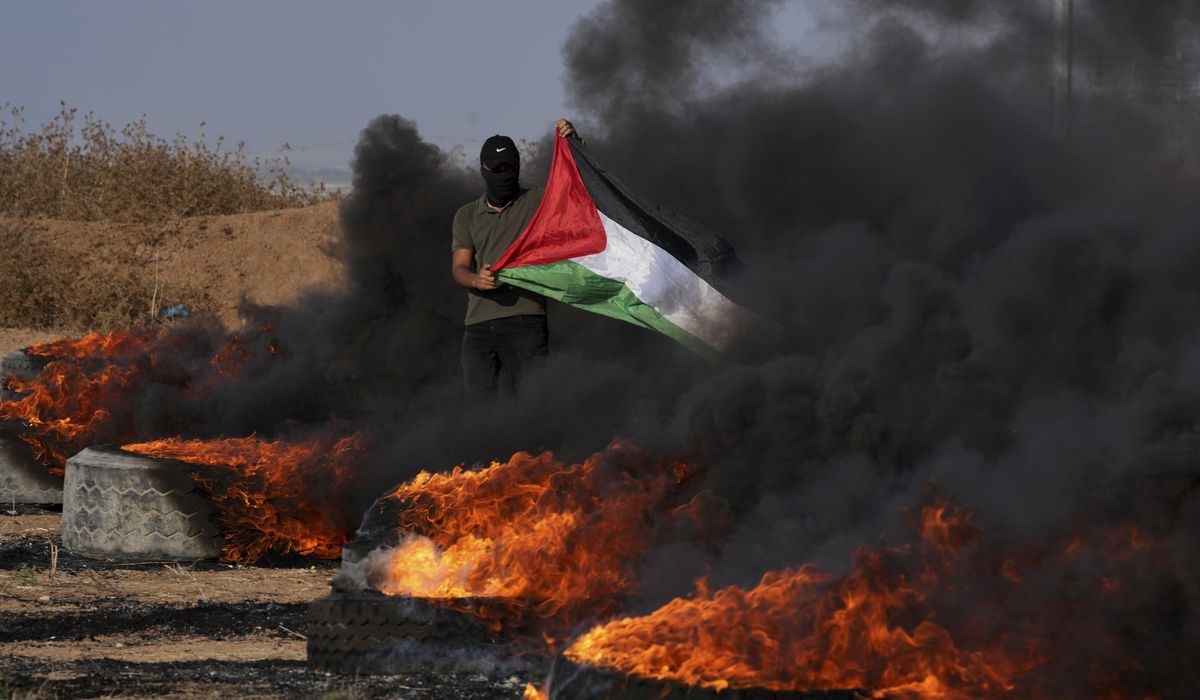 NextImg:Six Palestinians are killed in latest fighting with Israel, at least 3 of them militants