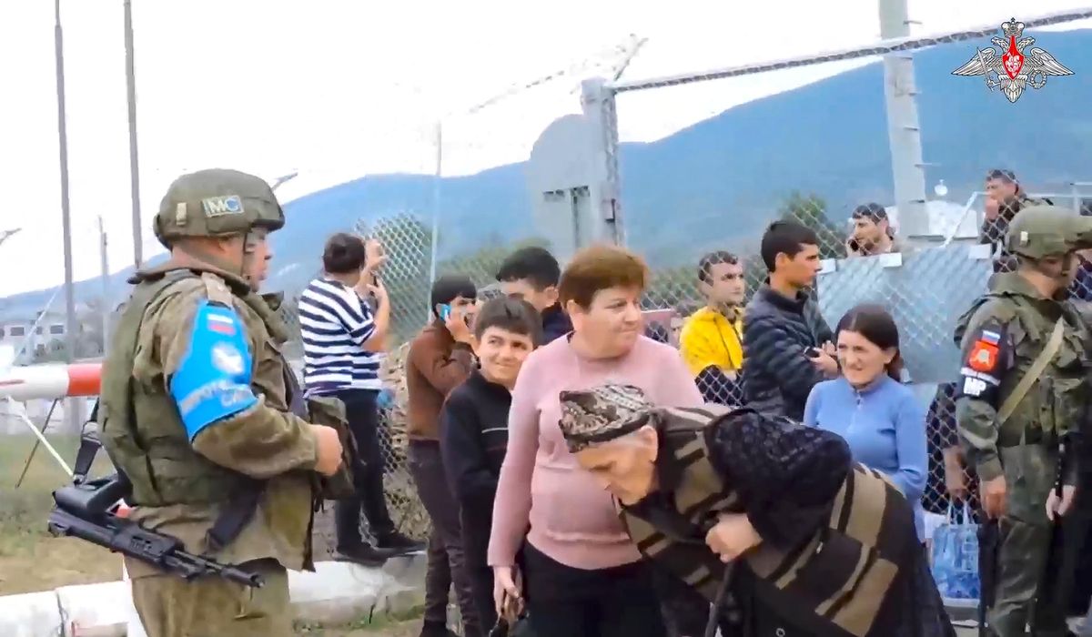 NextImg:Talks have opened on the future of Nagorno-Karabakh as Azerbaijan claims full control of the region