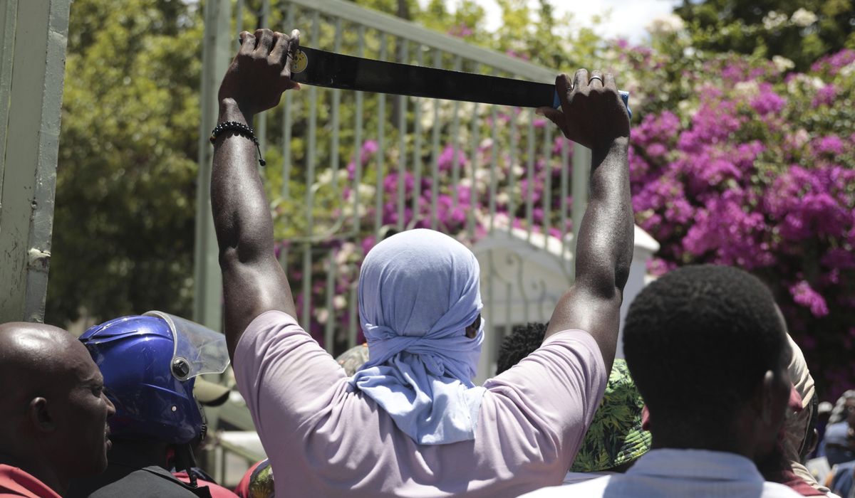 NextImg:Kenya’s president is committing his country to lead a multinational force to Haiti to combat gangs