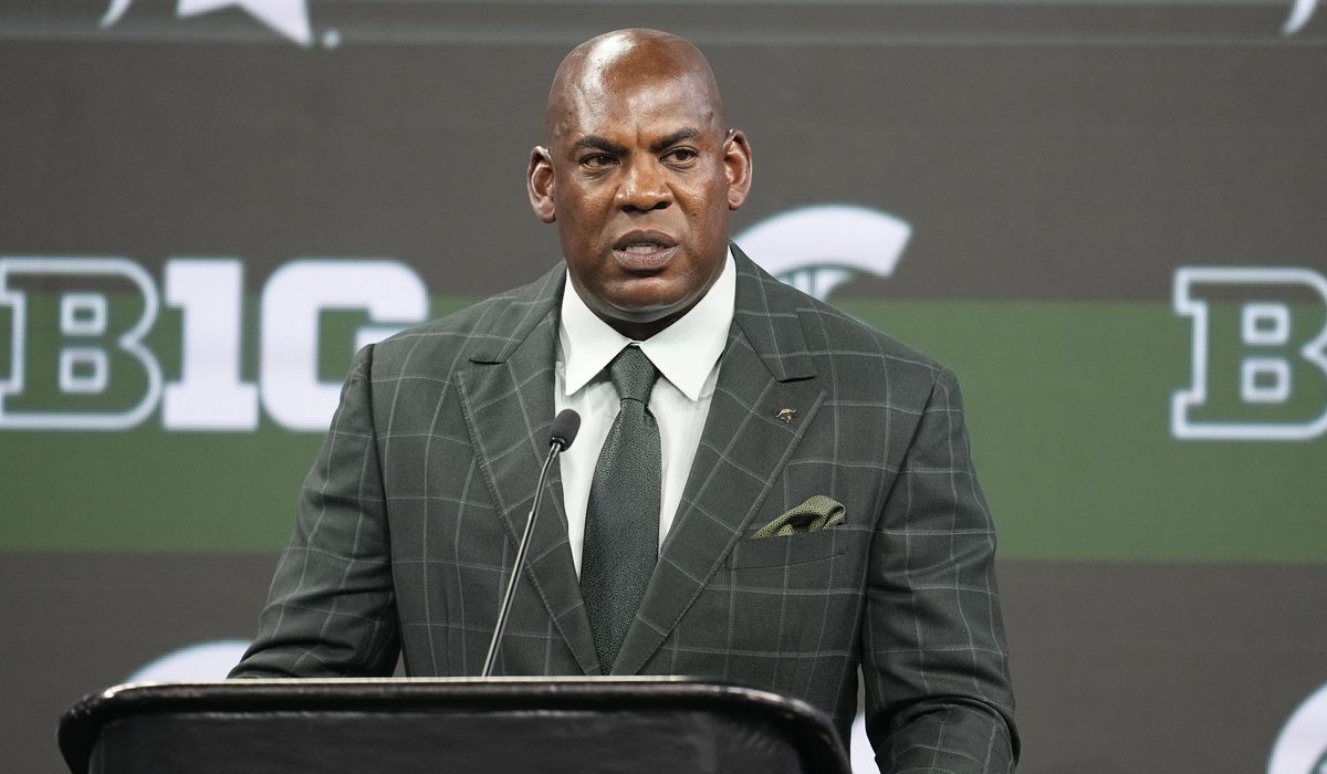 NextImg:Michigan State fires coach Mel Tucker in part for having phone sex with activist and rape survivor