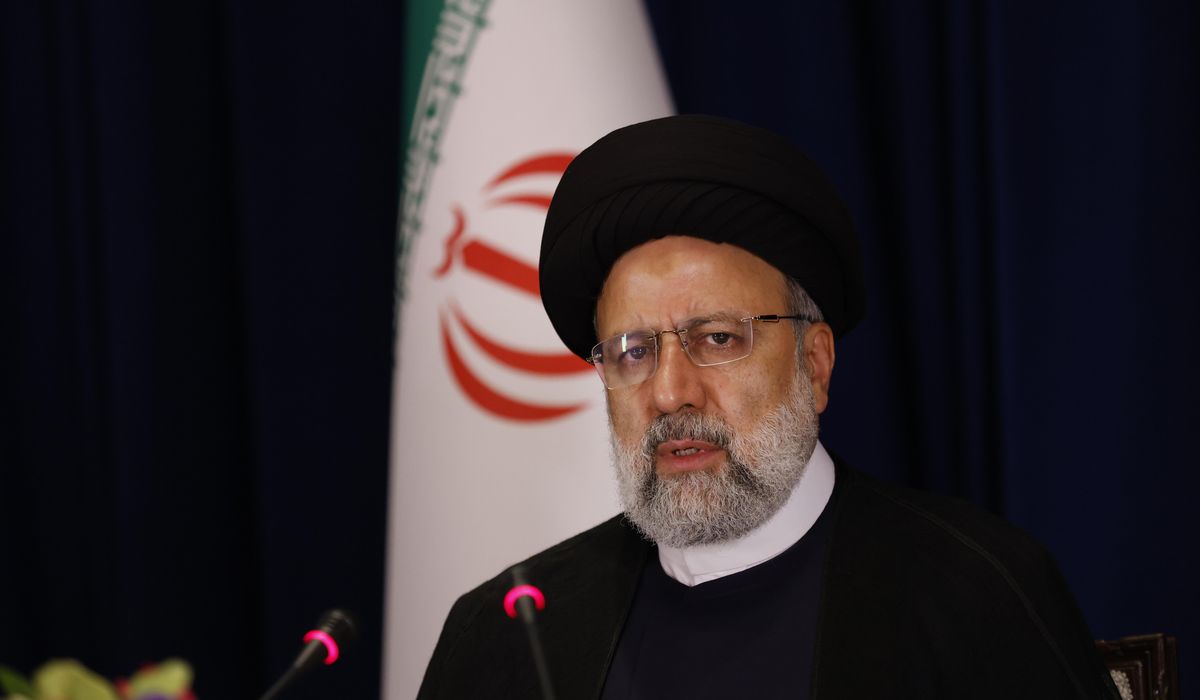 NextImg:Iran’s president says U.S. should ease sanctions to demonstrate it wants to return to nuclear deal