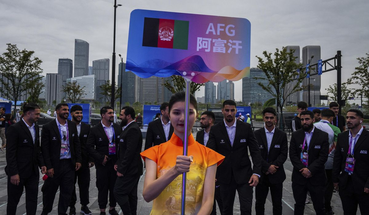 NextImg:Taliban send all-male team to Asian Games but Afghan women come from outside