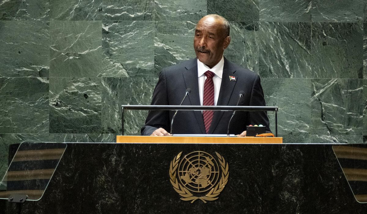 NextImg:Sudan’s military leader warns the war in his country could spread beyond its borders