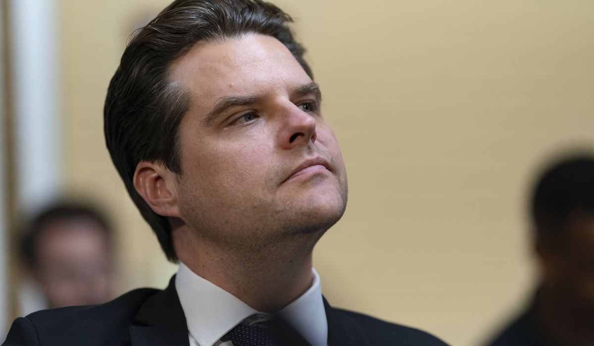 NextImg:Rep. Matt Gaetz not ready to say who would replace an ousted Speaker McCarthy