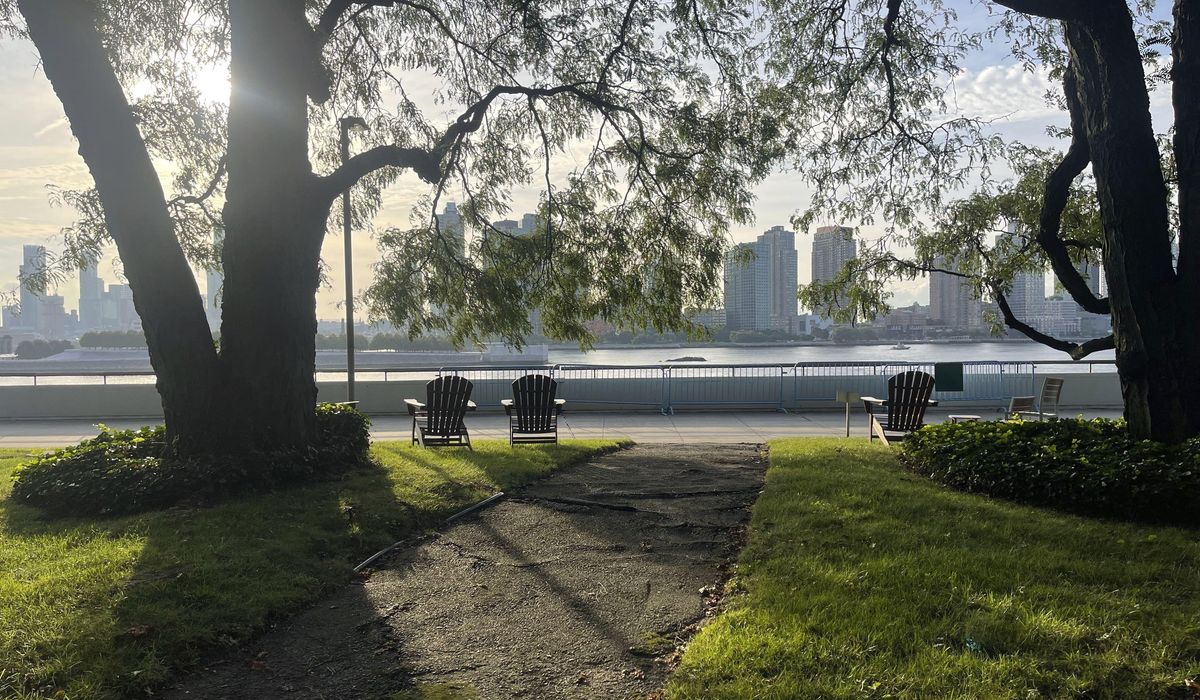 NextImg:As the world’s diplomacy roils a few feet away, a U.N. oasis offers a riverside pocket of peace