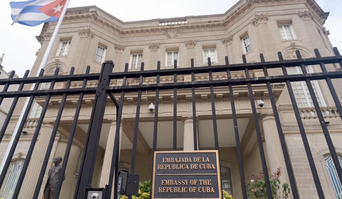 NextImg:Molotov cocktails tossed at Cuban Embassy in D.C. in ‘terrorist attack,’ says foreign minister