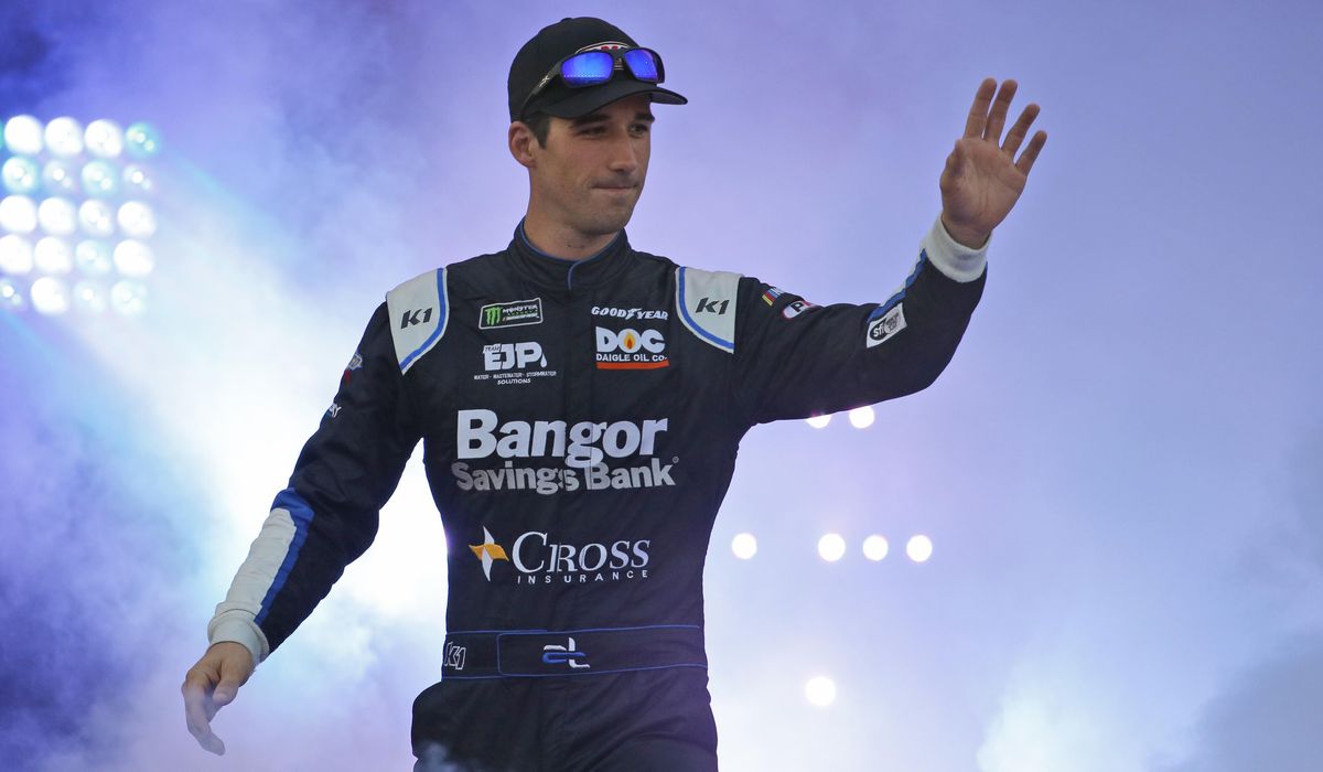 NextImg:Ex-NASCAR driver Austin Theriault running to unseat Democratic Rep. Jared Golden in Maine