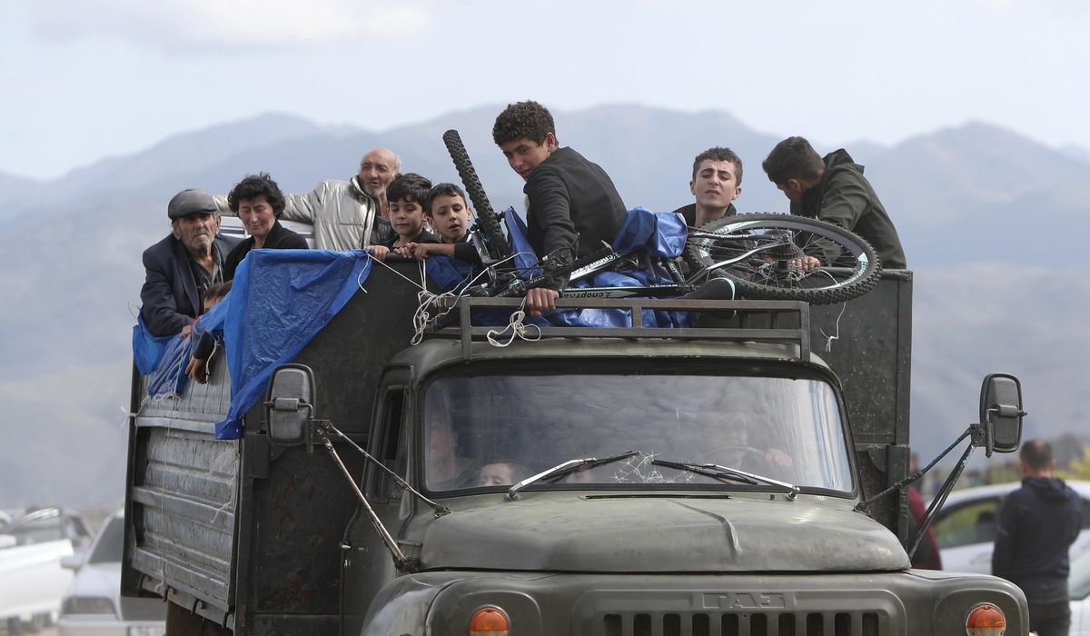 NextImg:Azerbaijan arrests the former head of Nagorno-Karabakh’s separatist government after an offensive