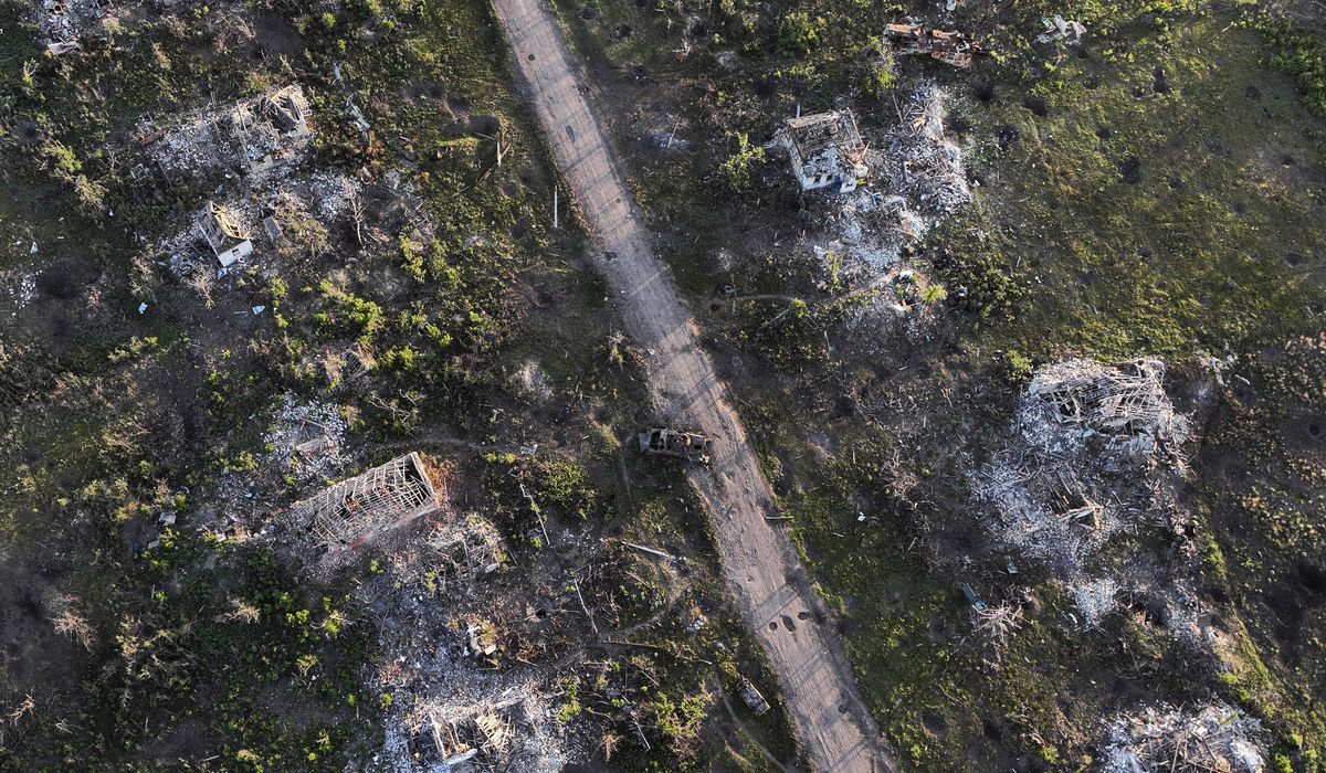 NextImg:Russian drone strikes on Odesa hit port area and cut off ferry service to Romania