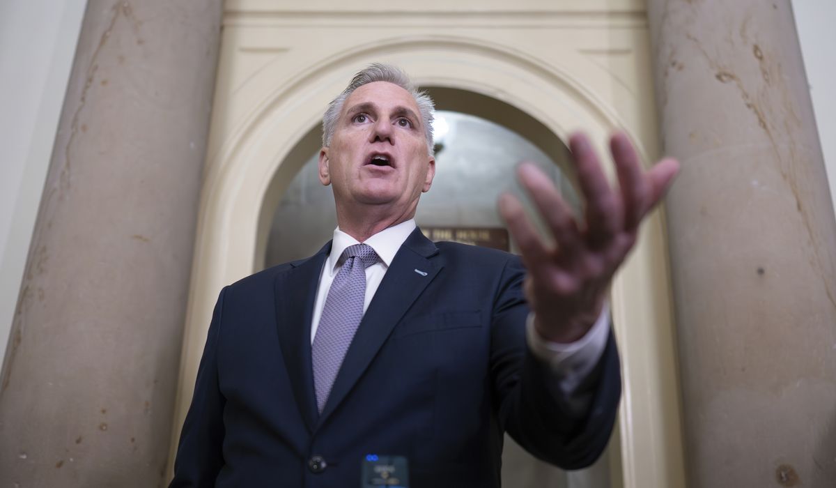 NextImg:McCarthy blames Biden and Senate for looming shutdown, wants to meet over border