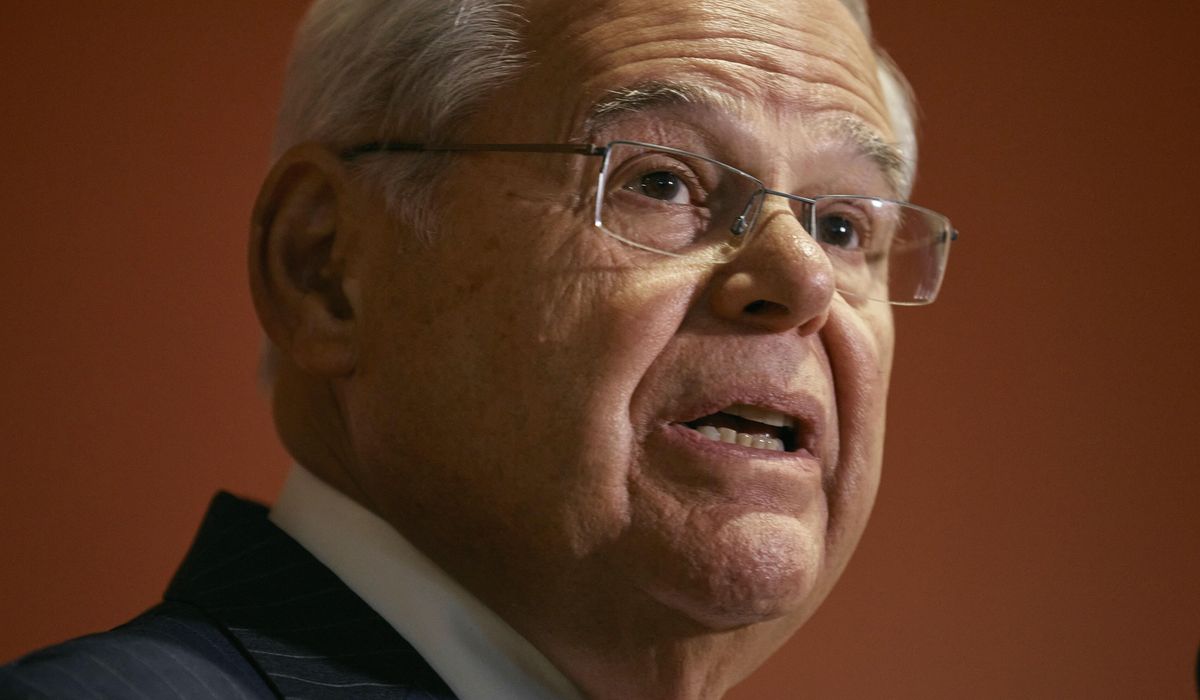 NextImg:Sen. Bob Menendez arrives at court to answer to bribery case charges as he rejects calls to resign