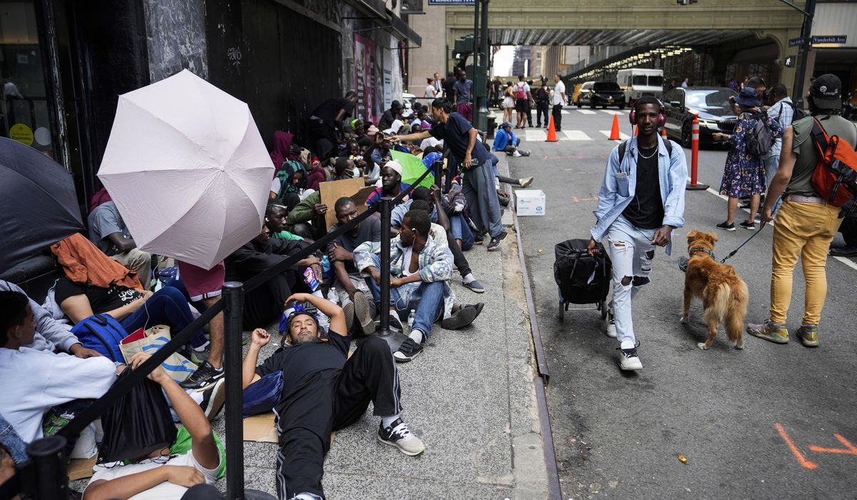 NextImg:Study links Biden migrants to New York crime surge