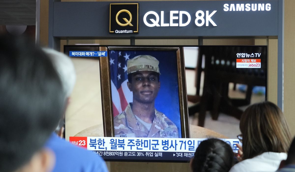 NextImg:Video appears to show American solider who crossed into North Korea arriving back in the U.S.