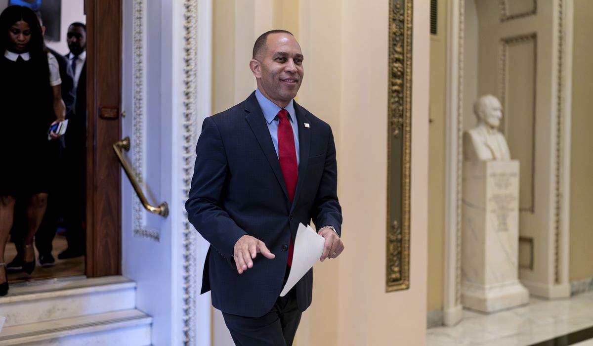 NextImg:Jeffries says that Dems need more time to review new stopgap bill, GOP not ‘trustworthy’