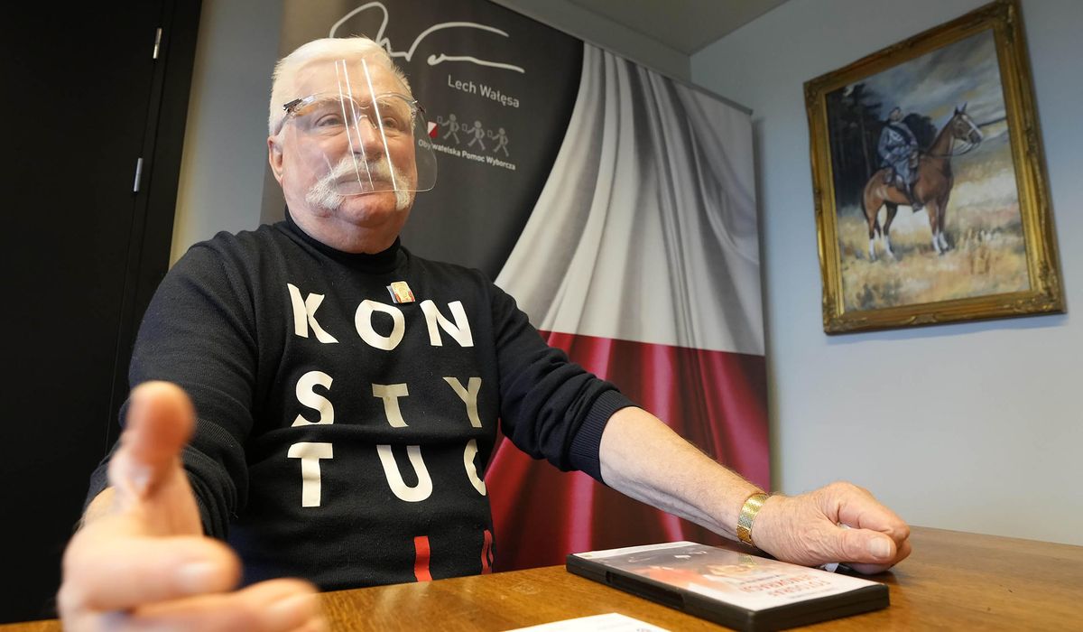 NextImg:An expansive Walesa reflects on Ukraine, traffic laws and the new world order