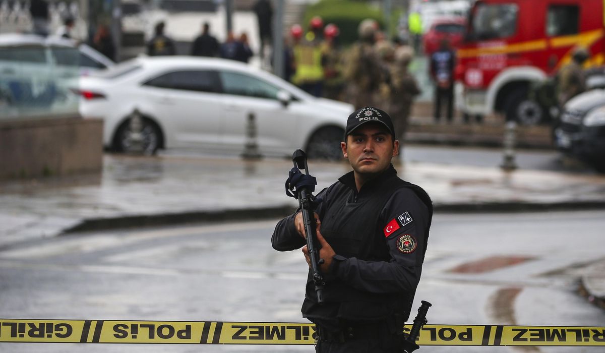 NextImg:Turkey detains dozens of people in raids following suicide bomb attack