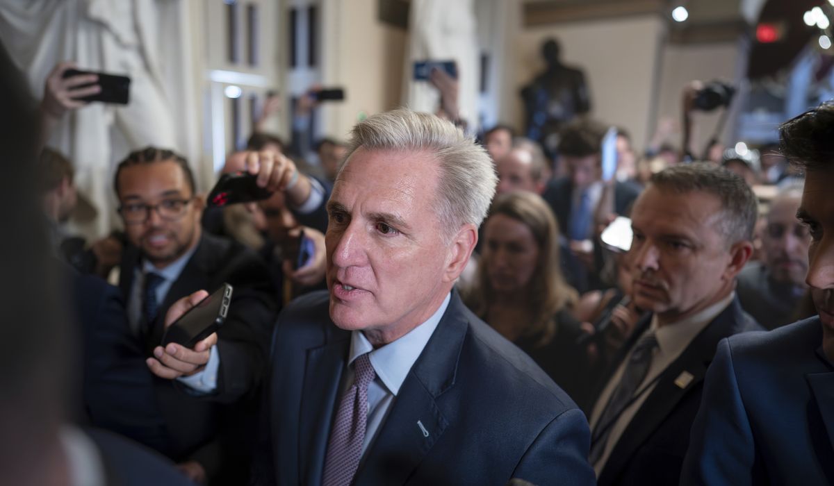 NextImg:House in limbo after McCarthy booted from speaker’s podium
