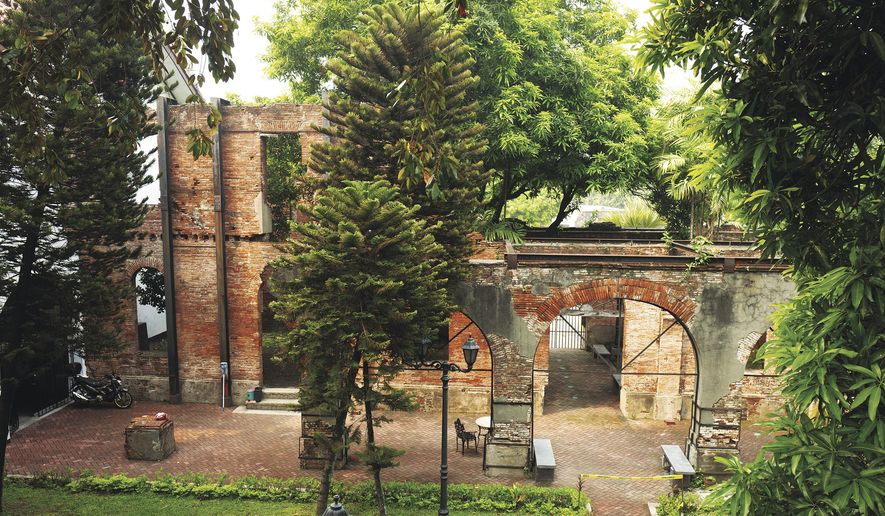This image provided by the Philippine Department of Tourism shows Fort Santiago, Intramuros, Manila in 2022. The Philippines has long been interested in attracting Filipinos in the U.S. to come and add to the economy, but its incentives have mostly drawn retirees or immigrants catching up with relatives. Today, they are honing in on young Filipino American professionals who live on TikTok and Instagram. (Bien Bautista/Philippine Department of Tourism via AP)