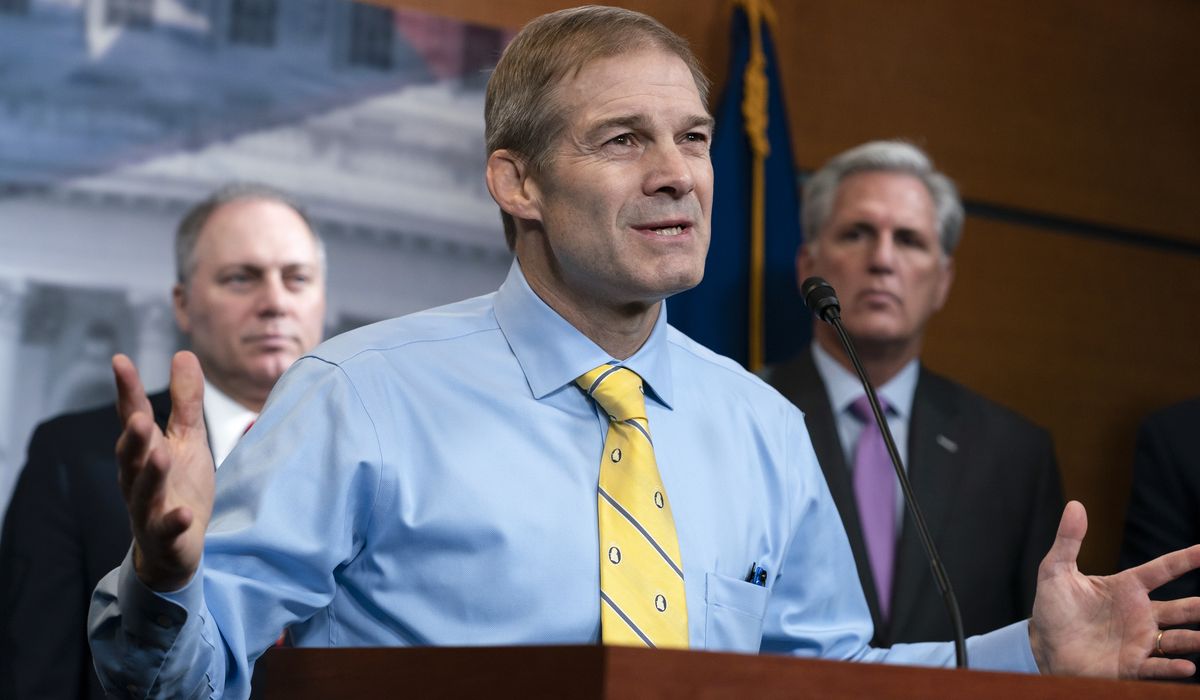 NextImg:Jordan shares speaker bid with Trump, but mum about endorsement