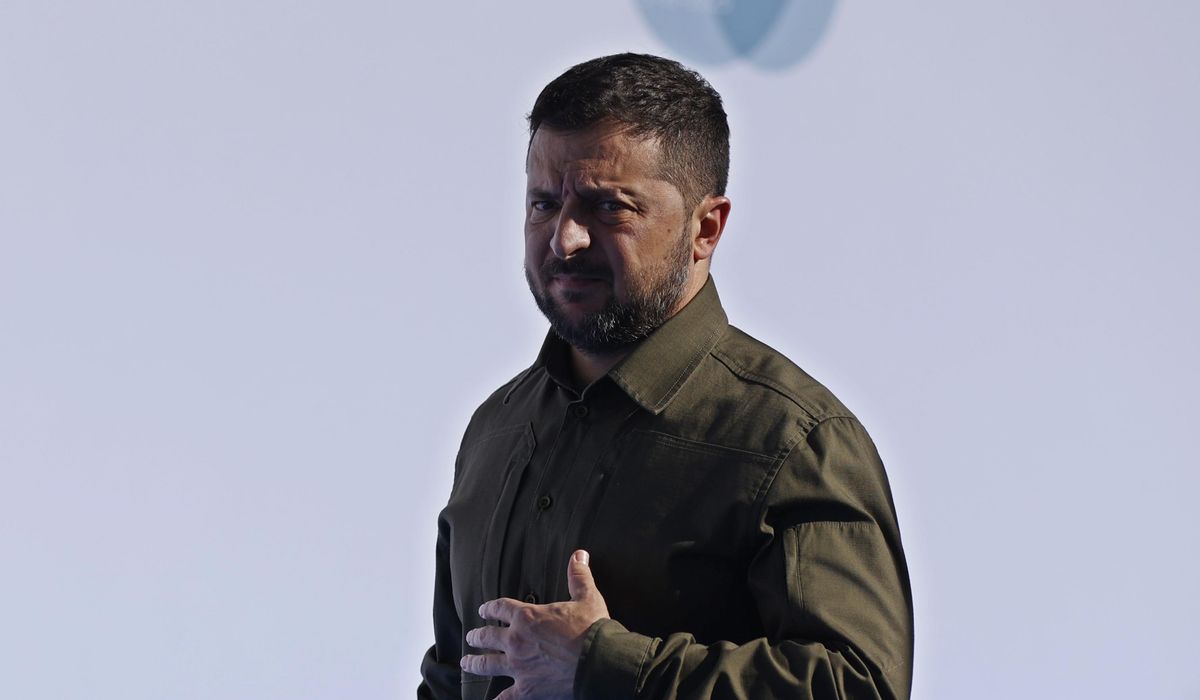 NextImg:Russia launches more drone attacks as Ukrainian President Zelenskyy travels to a European forum