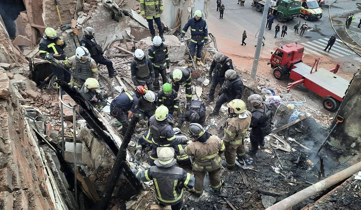 NextImg:Russian missile attack in eastern Ukraine kills 10-year-old boy and his grandmother