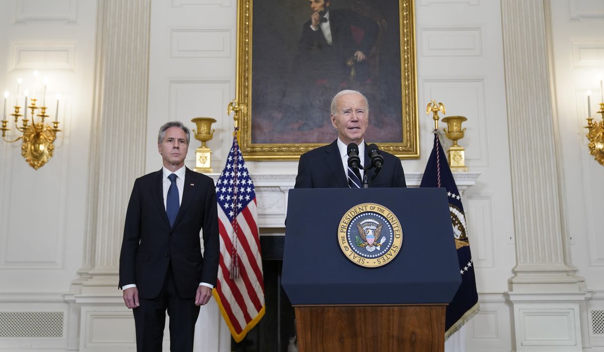 NextImg:Biden faces political fallout over Iran deal after Hamas attack on Israel