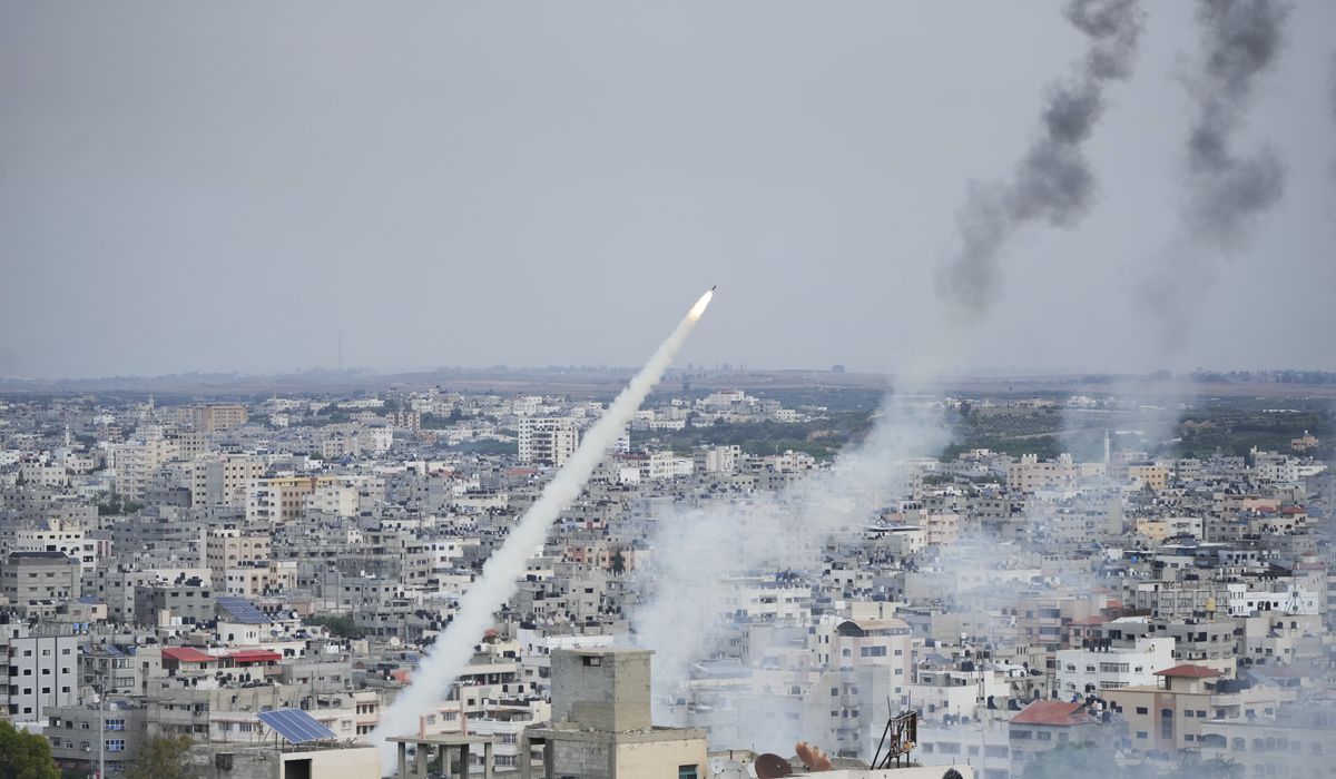 NextImg:Hamas surprise attack out of Gaza Strip stuns Israel and leaves dozens dead in fighting, retaliation