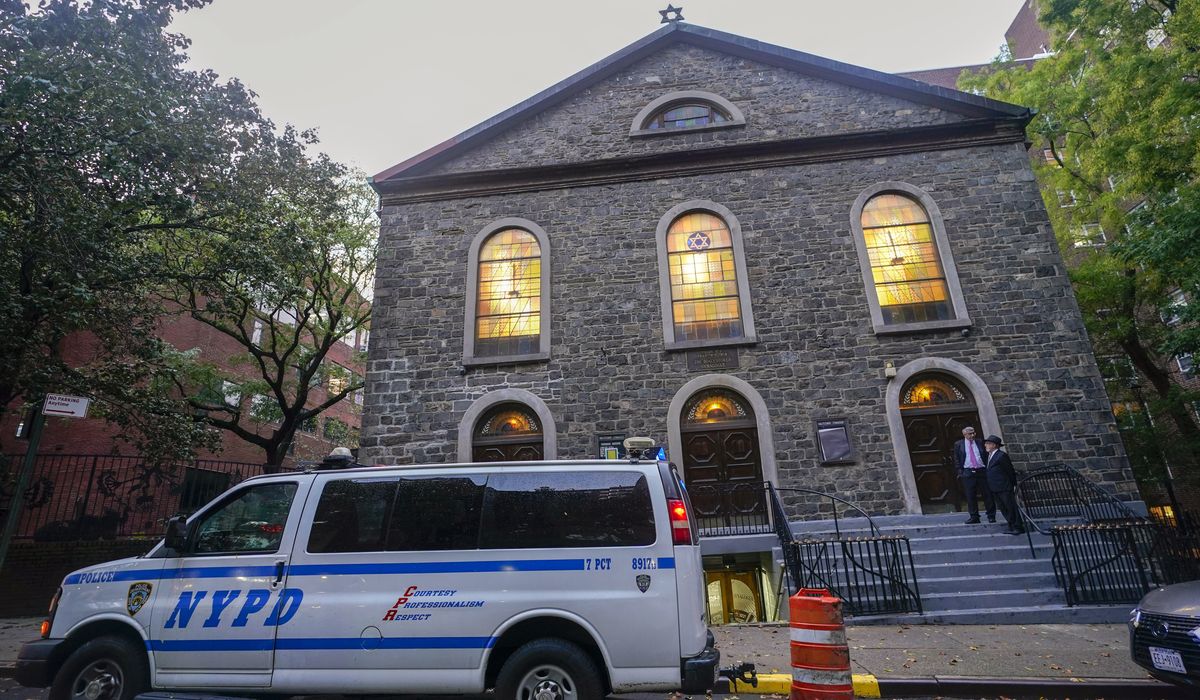 NextImg:U.S. synagogues, Jewish facilities boost security after Hamas attack