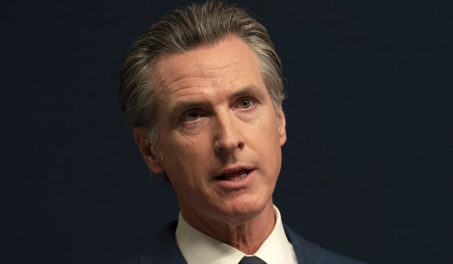 California Gov. Gavin Newsom answers questions during a news conference in Sacramento, Calif., on Tuesday Sept, 26, 2023. On Saturday, Oct. 7, Newsom vetoed a bill aimed at limiting the price of insulin. (AP Photo/Rich Pedroncelli, File)