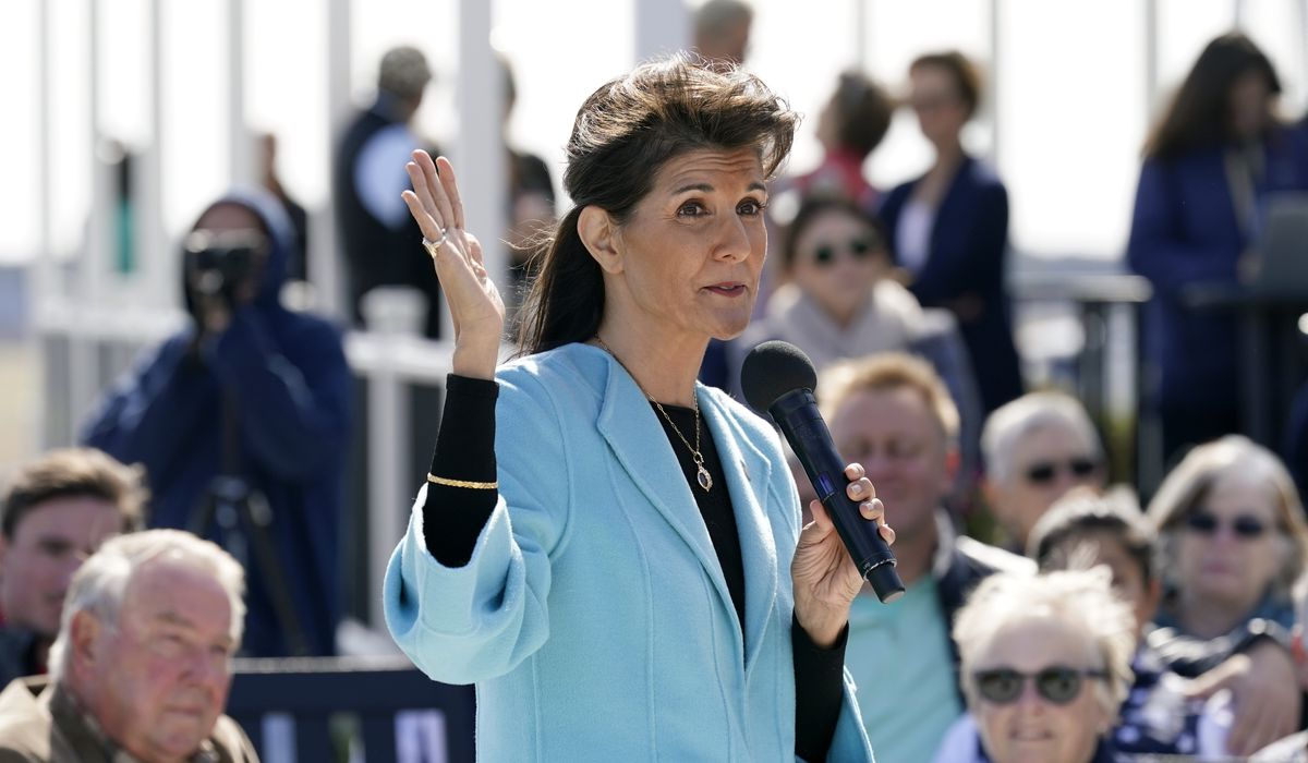 NextImg:Nikki Haley blames Biden for war in Israel, says allies and national security at risk