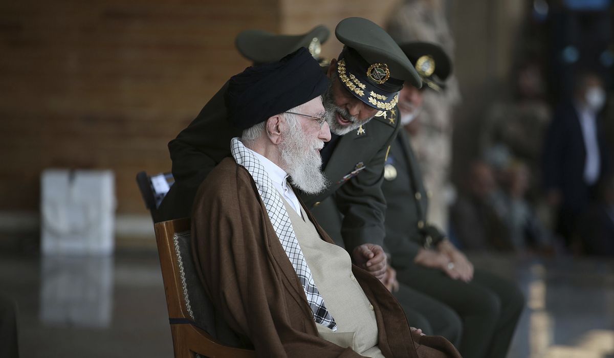 NextImg:Ayatollah Khamenei, Iran’s supreme leader, says his country not behind Hamas assault on Israel