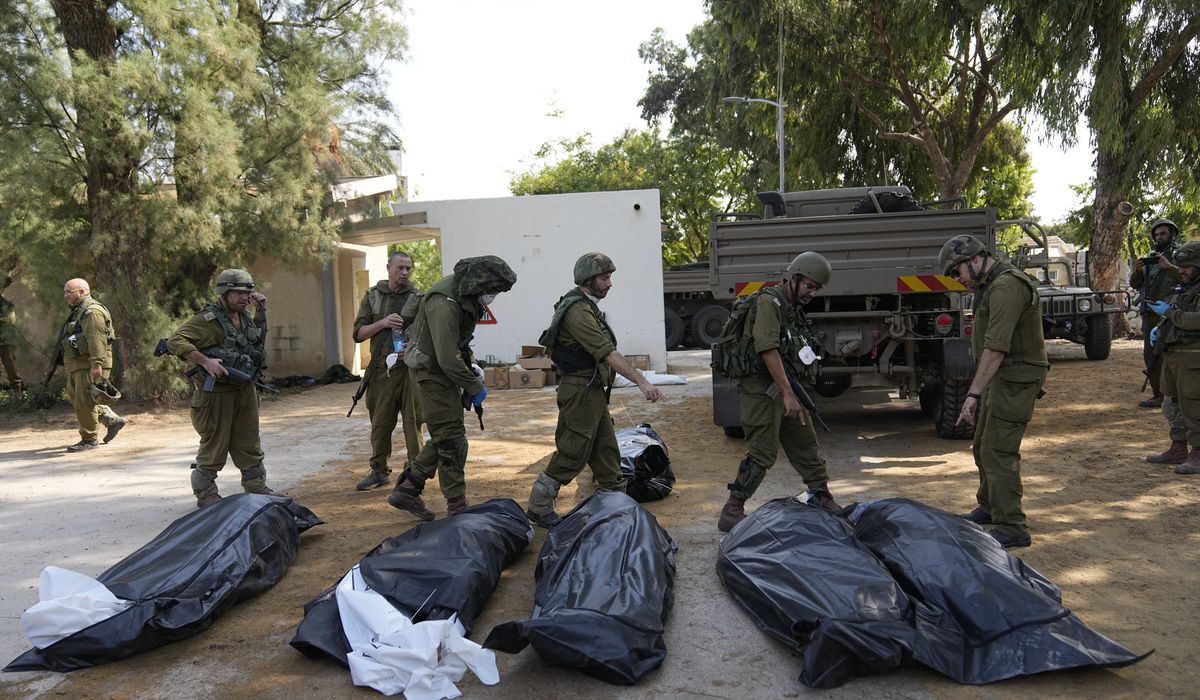 NextImg:Biden calls Hamas’ attacks ‘pure evil,’ says Israel must retaliate