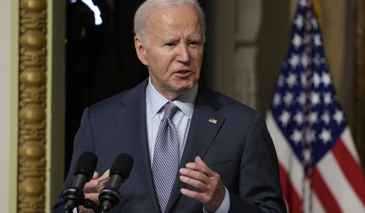 NextImg:Biden says he’s working to bring hostages home, but talking about it would be ‘bizarre’