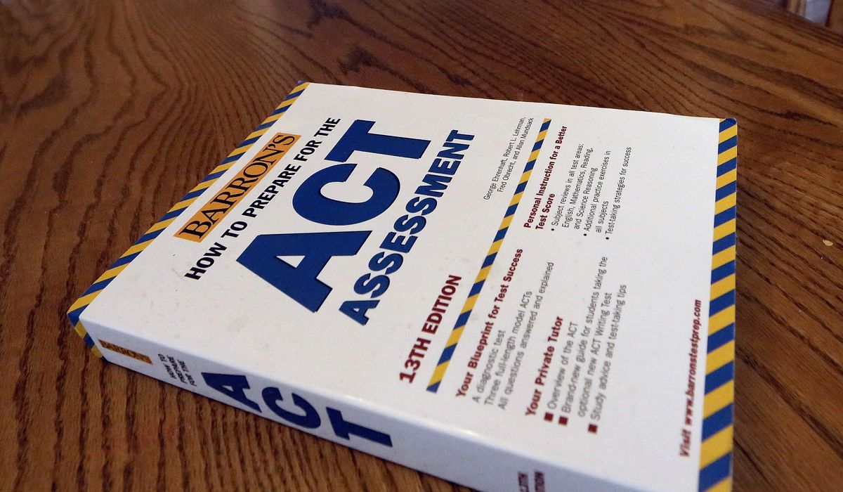 NextImg:ACT test scores for U.S. students drop to new 30-year low