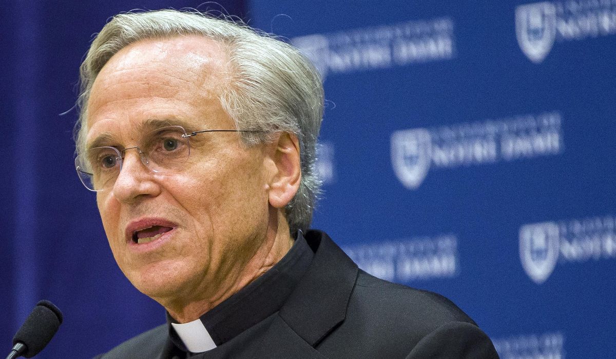 NextImg:Rev. John Jenkins to give up Notre Dame presidency at end of 2023-2024 school year