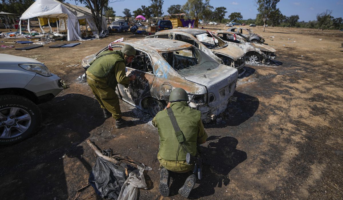 NextImg:U.S. forces have faced nearly two dozen attacks from Iran-allied forces in region since Hamas frenzy