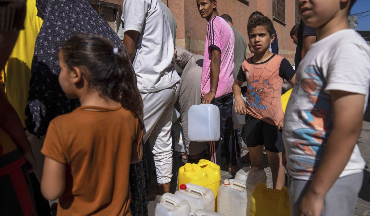 NextImg:Gaza’s limited water supply raises concerns for human health